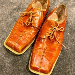 Giorgio V Italian leather shoes